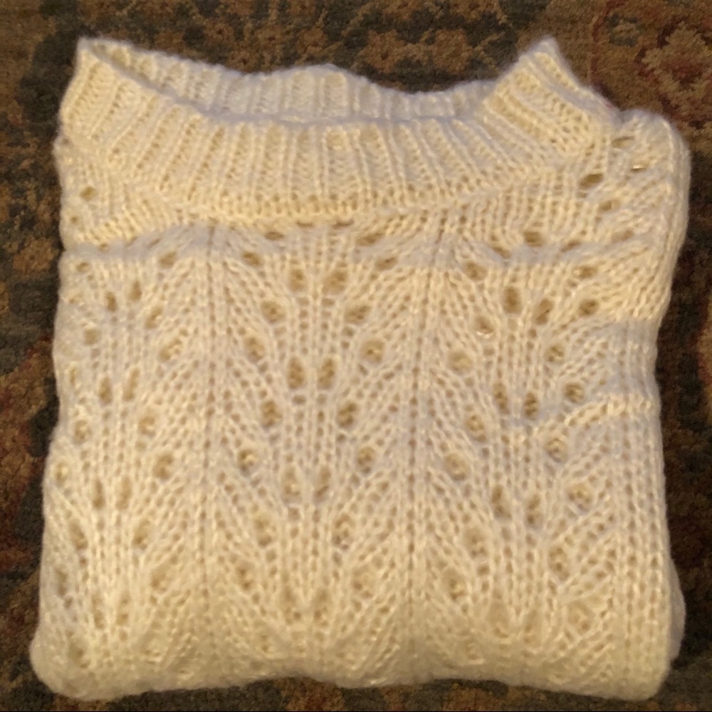 Woven Heart Open Stitch Pullover Sweater NWT sweaters or S2 - Picture 11 of 11